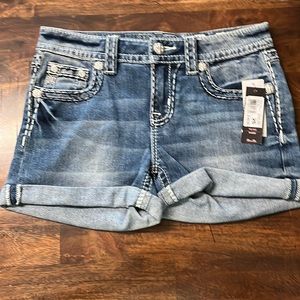 Brand new with tags Miss Me Mid-Rise short
